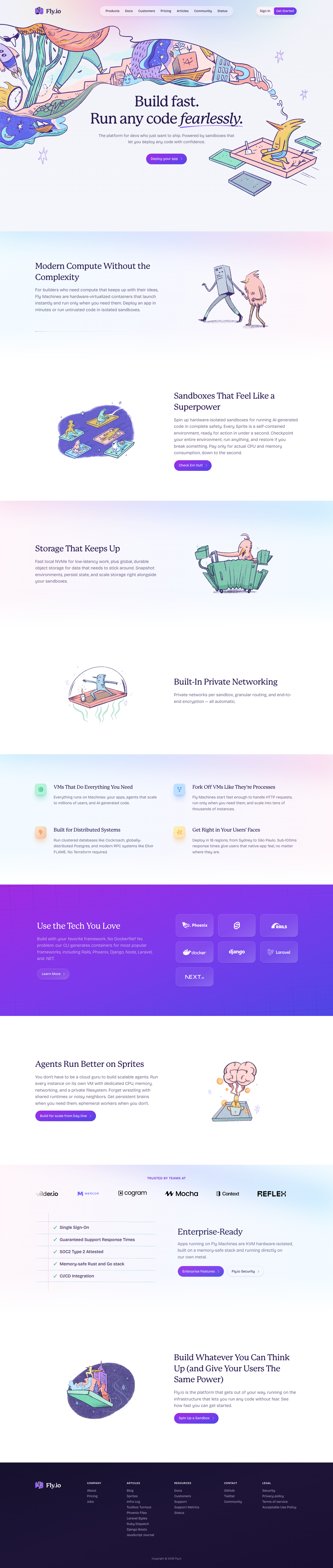 Fly.io homepage screenshot, full resolution