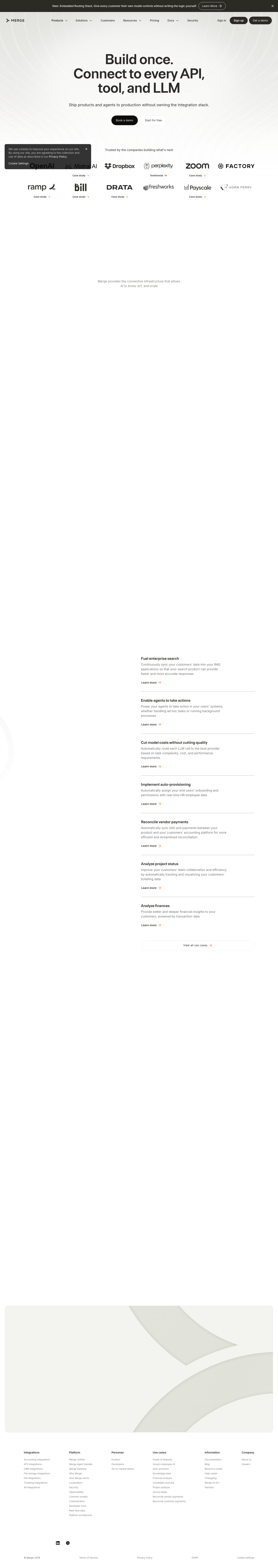 Merge homepage screenshot, full resolution